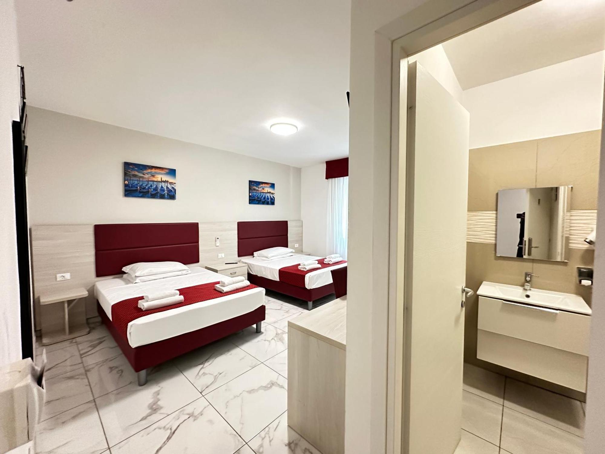 Dream Hub Hotel Mestre Bagian luar foto
